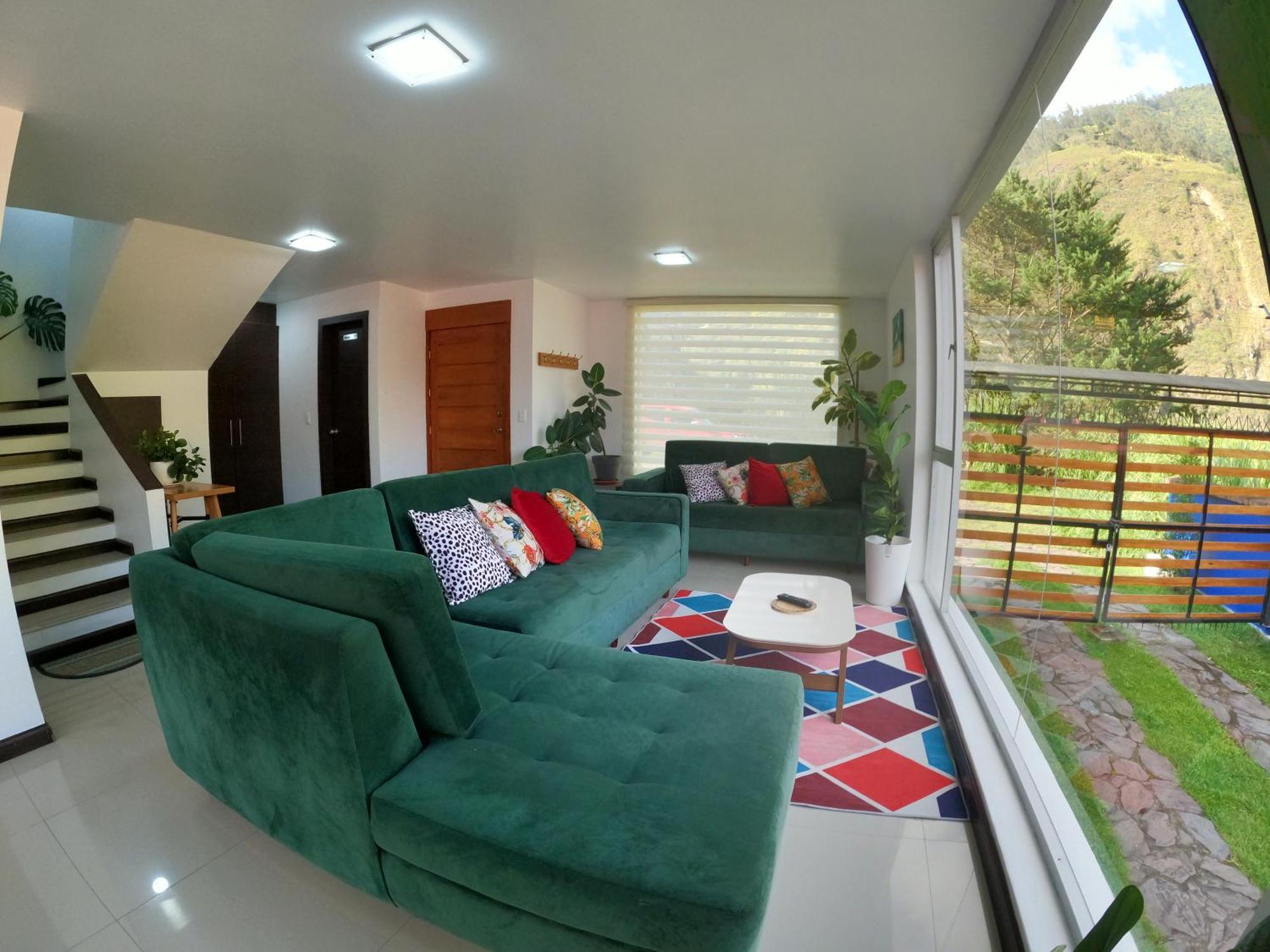 Casa Vista Hermosa Baños Exterior foto